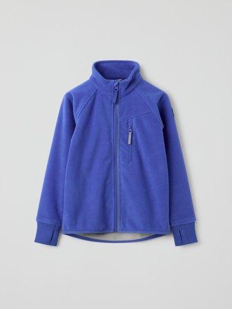 Polarn O. Pyret - Windproof fleece jacket - 116 - Childrenswear - blue