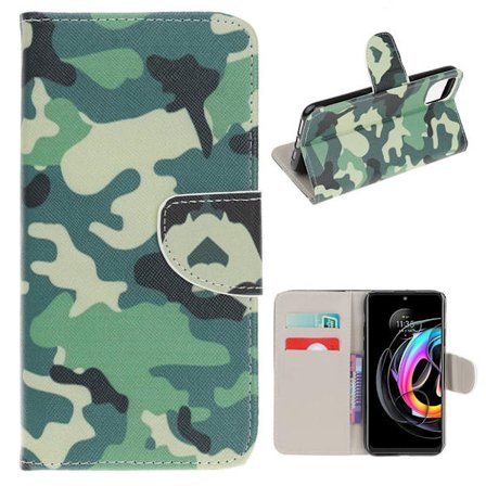 Wonderland Motorola Edge 20 Lite fodral -Grön