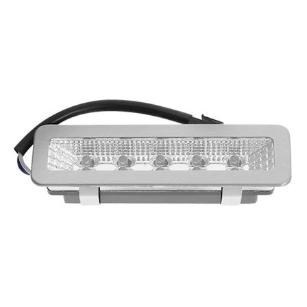 Rektangulær LED-lampe for kjøkkenvifter, LED-lampe for kjøkkenvifter, rektangulær lampe for kjøkkenviftebelysning, verktøy for kjøkkenviftebelysning (