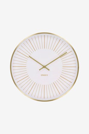 House Nordic - Väggklocka Takamaka - Guld - Väggklockor & bordsur - Från Homeroom