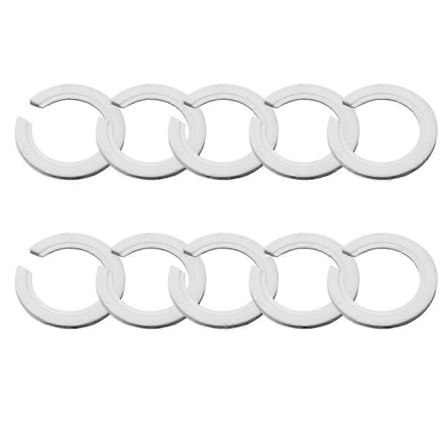 10 st E27 Glödlampa Fixeringsring Glödlampa Lamphållare Ring Lampsockel Skärmring Lampskärm Adapterring