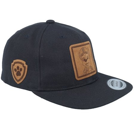 PAW Patrol - Noir snapback Casquette - Kids Chase Engraved Black Snapback @ Hatstore
