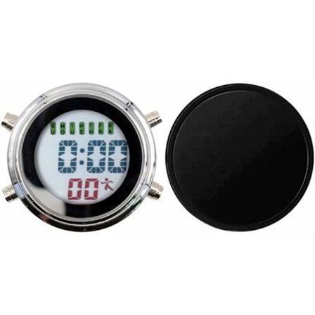 Mini Motorcykel Klocka Vattentät Digital Motorcykel Klocka -