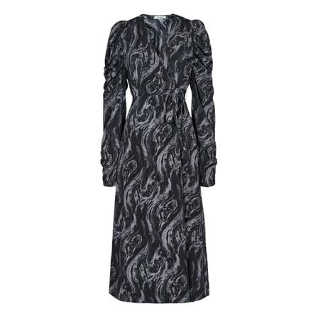 Co'Couture Raya Wrap Kjole Blå, Herre