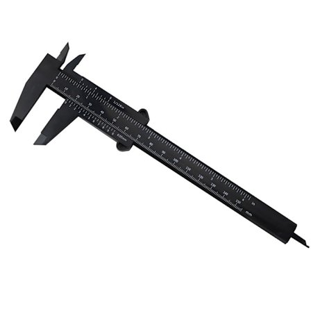 150 mm muovinen viivavaaka Vernier-satula mittaus Student Mini