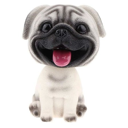 Resin Søt Bobble Head Hund Bobbende Hode Valpefigur Leke Hjem Hjem/bil Dashbord For Bil Kjøretøy