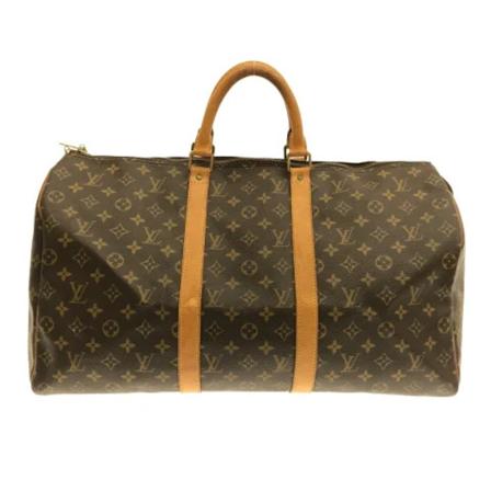 Louis Vuitton Vintage Pre-owned Canvas travel-Väska brun, Dam Vintage Väskor, Dam, Storlek: ONE SIZE