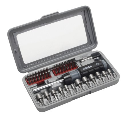 Bosch 2607019504 Skruvdragarset 46 delar, Maskintillbehör & förbrukning