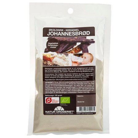 Natur Drogeriet Johannesbrødkernemel Ø 100 g, Helse & Madvarer, Mel, Øvrigt