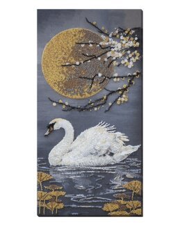 Perlenstickerei Die Blüte der Seele - Abris Art