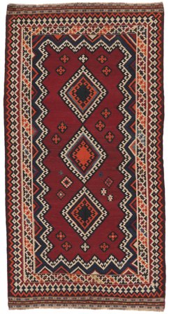 Vintage Petit Kilim Vintage Tapis 147X281 Laine