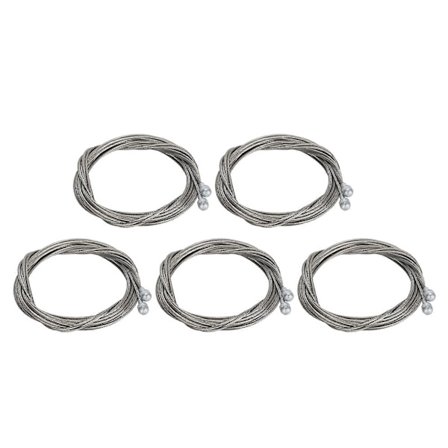 10 stk Sykkelbremsekabel Rustfritt Stål Rustfritt Sykkel Indre Bremsekabel Wire for Terrengsykkel Landeveissykkel 1,8m