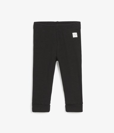 Kappahl | Ribbade leggings | Svart