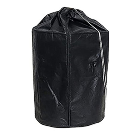 Beskyttelsespose for blomsterpotter mot frost, vinterdeksel for potteplanter, isolasjonspose med snor og glidelås for utendørs hageplanter, 45x55 cm