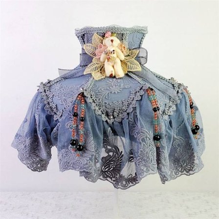 Glas Lampeskærm Lampe Covers BLÅ