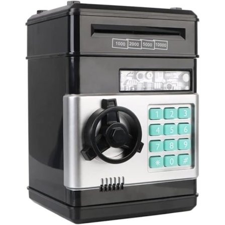 Elektronisk sparegris med kode for barn og babyer, Mini ATM-safe, myntbank, ekte sparegris med [853]
