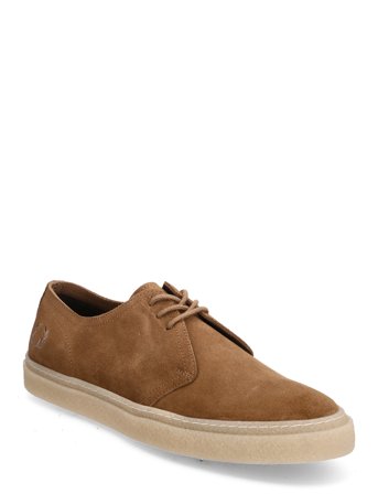 Linden Suede Shoes Sneakers Business Sneakers Beige Fred Perry*Betinget Tilbud