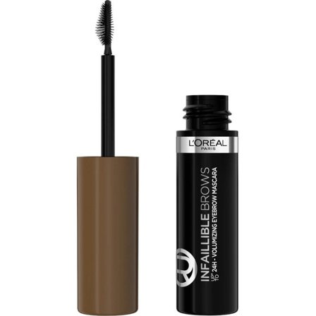 L'Oréal Paris Brow Artist Plump & Set Mascara Sopracciglia Brunette 3.0 - Gel e mascara sopracciglia