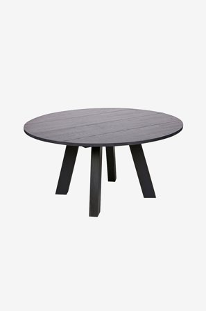WOOOD - Ruokapöytä Rhonda Ø 150 - Musta - Ruokapöydät - - Homeroom