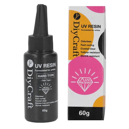 UV-Lim High Gennemsigtighed Lugtfri Gulning Resistent Hurtig Hærdende Hastighed DIY UV Harpiks Lim Klar Gel 60g