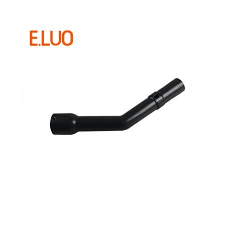 Musta imurin letkun kahva/pidike/taivutusputki, suuttimen sisähalkaisija 35 mm, imurin lisätarvikkeet