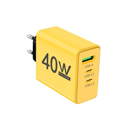 40W Nopea Laturi 3.0 Nopea Lataus Tyyppi C USB Matkapuhelin Adapteri PD Seinälaturi iPhone 15 Samsung Xiaomi Huawei