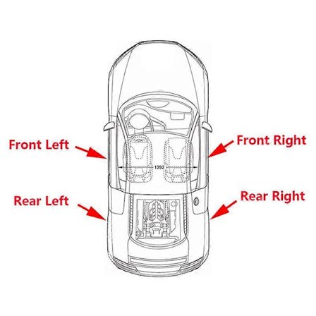 Højre indvendig dørhåndtag Bil dør indvendig aktuator til Skoda Fabia 2015-2017 6V0837221A 6V08222A