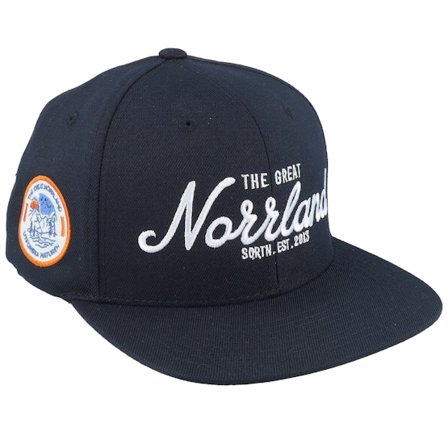 SQRTN - Svart snapback Keps - Hatstore Exclusive x The Great Norrland Black Snapback @ Hatstore