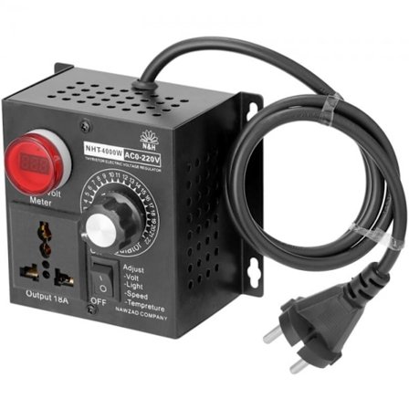 SCR trinløs spændingsregulator med indikatorlys, dæmpning, spe