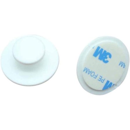 10 stk. Selvklæbende Skuffegreb Træk Håndtag (Hvid) 3M Skabsknap