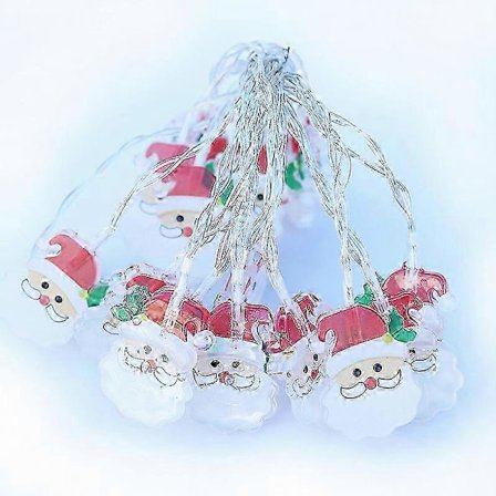 Juletegn Interiørdekorasjon 3M 20 LED Lyslenke (A, Stil) Egnet for Ulike Hjemmedesign