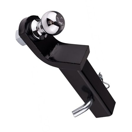 Vetokoukun pallokiinnike 2" pudotus 3/4" nousu 6000 paunaa kapasiteetti 1" reikäkokoonpano