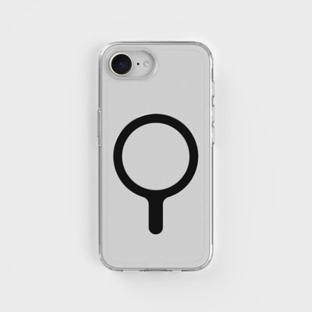 Circular Clear Phone Case with MagSafe Bundle | Get Cable for Free, iPhone 16e