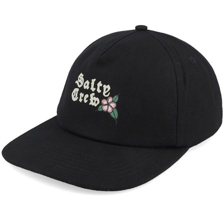 Salty Crew - Sort snapback Kasket - Hopper Canvas Black A-Frame Snapback @ Hatstore