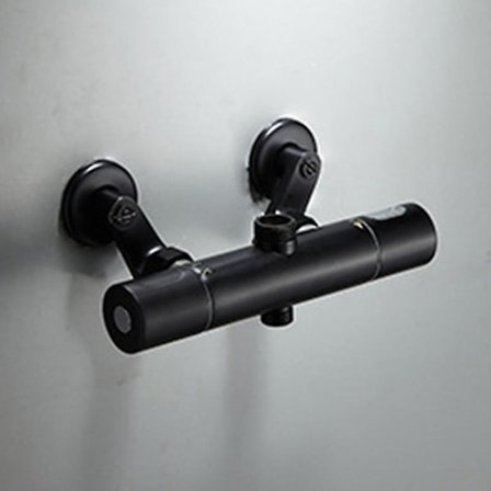 Svart Varm och Kall Badrum Bad och Dusch Blandare Kranar Ventiler - Perfekt