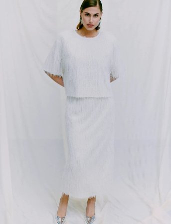 Copenhagen Muse Cmfallon-Skirt - White - XS