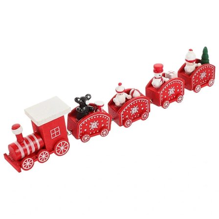 Jule Tog Træ Jule Tog Lille Tog Dekoration Jule Træ Ornament