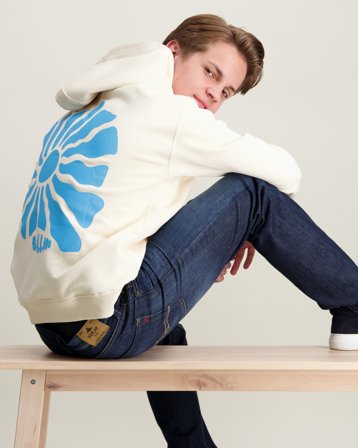 BALLIN Junior Sunshine Hoodie Kremfarget Hettegensere/Hoodies Gutt - Kids Brand Store