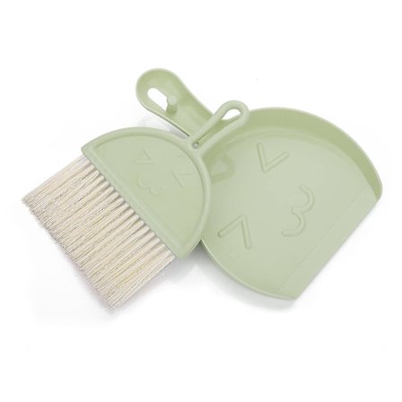 Mini dammsugare och borste set, liten kvast och dammsugare rengöring set bärbar bordsskiva borste set matbord smulor