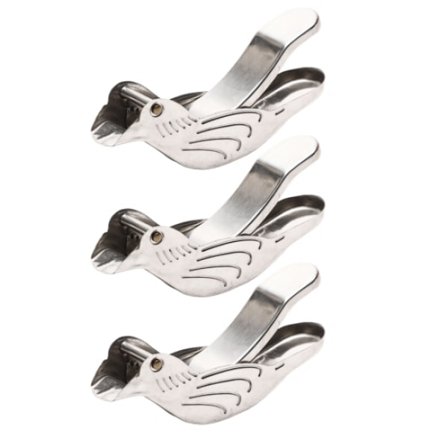 3 stk. Rustfrit Stål Fugle Citronpresser Ergonomisk Citronpresser F