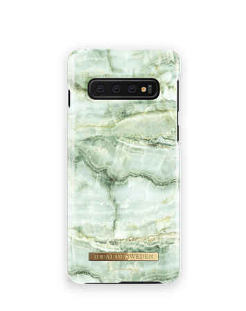 Female deksel, Hannalicious Galaxy S10 Mojito Marble, iDeal of Sweden