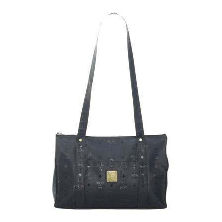 MCM Pre-owned, Tote Bags Zwart, Dames, Maat:ONE Size