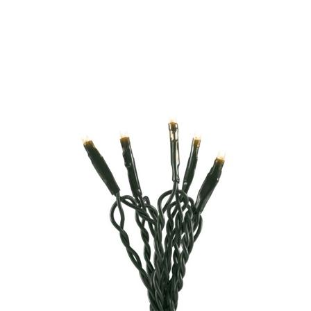 Konstsmide 6351-820 Lysslynge rav, mørkegrønn kabel 1,33 m, Belysning