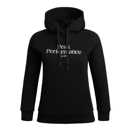 Peak Performance Women's Original Hood (Spring 2021) Women long-sleeved sweaters Black XL