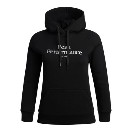 Peak Performance Women's Original Hood (Spring 2021) Women long-sleeved sweaters Black XL