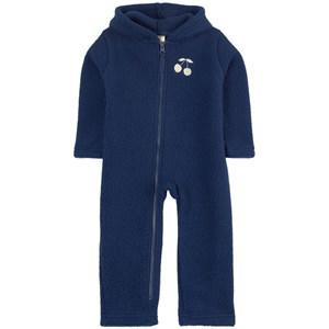 Kuling Navy Limited Edition Cherry Pile Fleece Coverall 74 cm - Fleeces and midlayers - 74 cm - Blue
