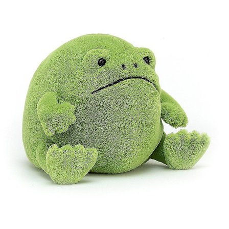 16cm Ricky Rain Frog Creative Doll Plush Toy Big Green Frog Doll