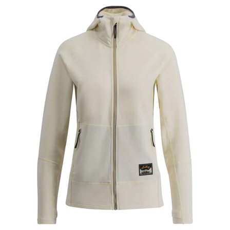Lundhags Tived Merino Full Zip W Chalk White