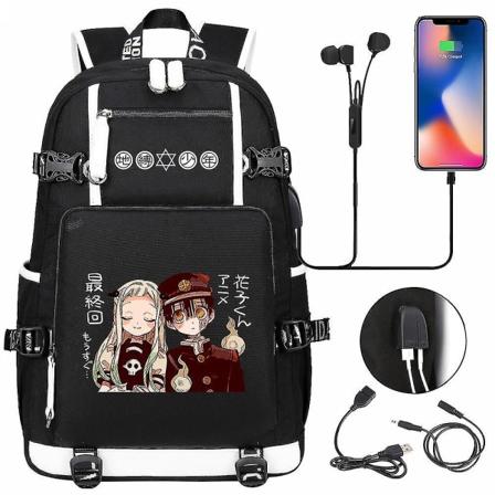 Anime Naruto Kakashi Skolebok Vesker Patchwork Canvas Ryggsekker For Gutter Jenter, Kvinner, Menn - Ideell Bagpack For Tenåringer, Studenter, Reise - 