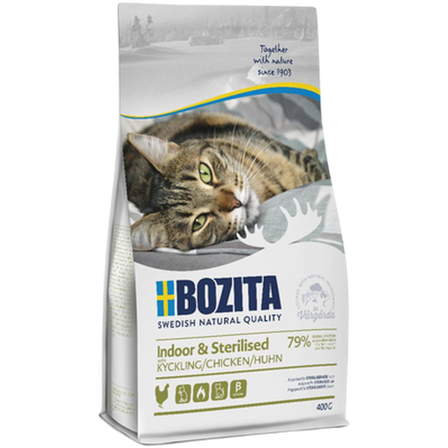 Bozita Katt - Innendørs og sterilisert kylling 10 kg - Katt - Kattefôr & kattemat - Tørrfôr for katt - ZOO.no